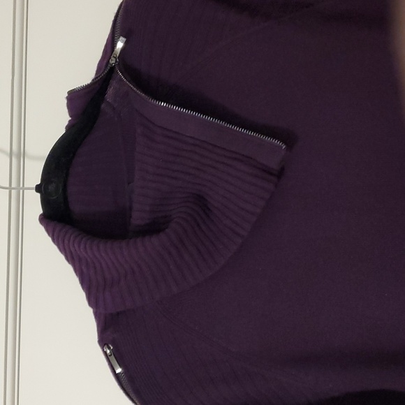 LAUNDRY by Shelli Segal Zipper Sleeves & Neck Knit Dress - Picture 4 of 10